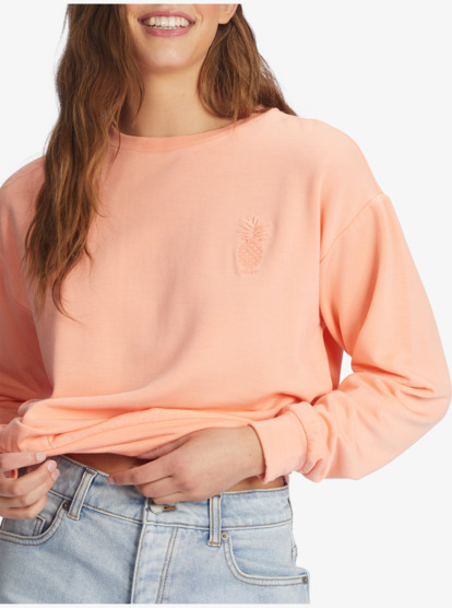 Surfing By Moonlight - Long Sleeve Lounge Top for Women  ARJFT04117