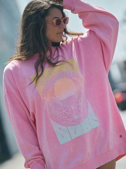 Lineup Oversized Sweatshirt for Women Roxy