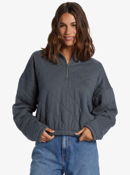 Bonfire Babe - Half-Zip Sweatshirt for Women  ARJFT04257