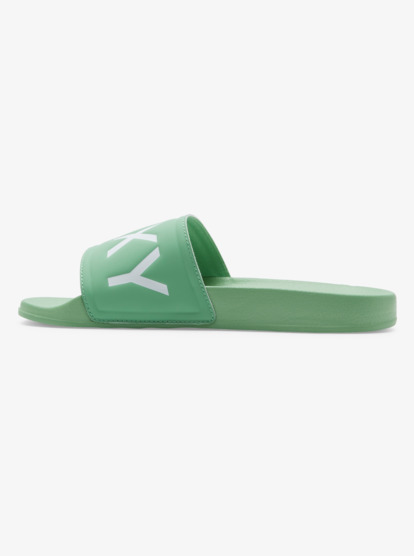 2 Slippy - Sandalias Slider para Mujer Verde ARJL100679 Roxy