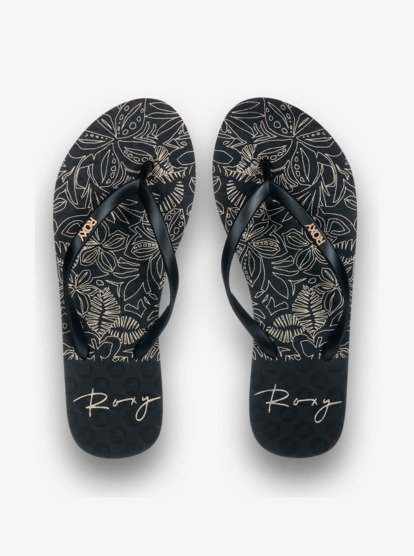 roxy, Viva Stamp Ii - Sandalen voor Dames, BLACK/GOLD (bg3) Viva Stamp Ii - Sandals for Women  ARJL100683