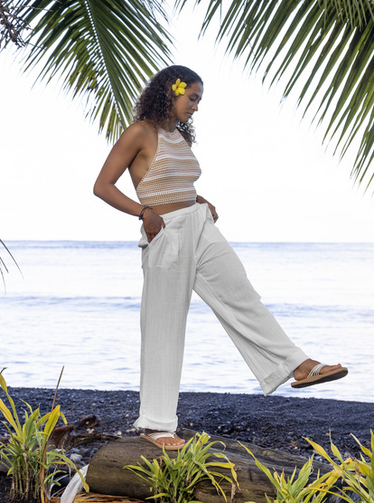 What A Vibe - Beach Pants for Women  ARJNP03264