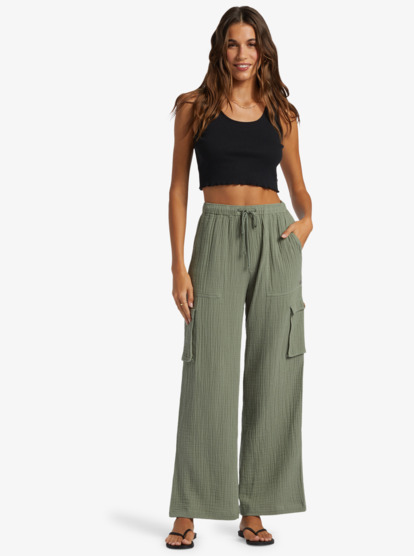 Precious Cargo - Cargo Beach Trousers for Women  ARJNP03286