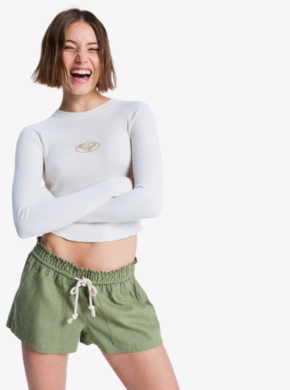 Oceanside  - Pull On Beachy Shorts for Women  ARJNS03007