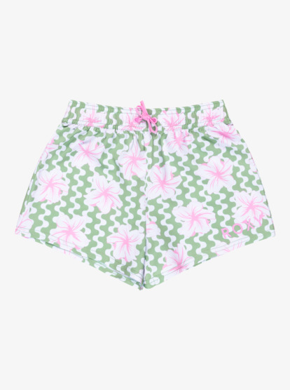 Party Waves - Board Shorts for Girls 6 - 16  ERGBS03125