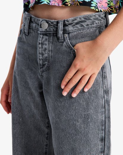 Dawn Patrol Mid Lava - Loose Fit Denim Jeans for Girls 4-16  ERGDP03081