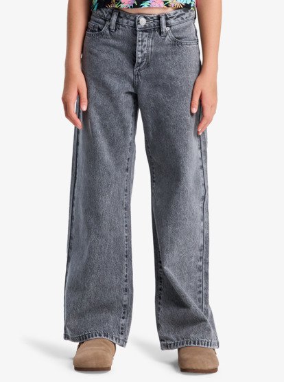 Dawn Patrol Mid Lava - Loose Fit Denim Jeans for Girls 4-16  ERGDP03081
