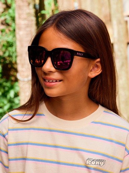 Lunettes De Ski Roxy Missy - Pour Fille 5-8 Ans - Double Écran Cylindrique - Mousse Polaire Confort