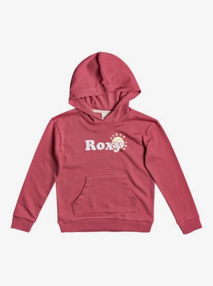 roxy, Indian Poem Foil B - Sudadera de tejido orgánico con capucha para Chicas 4-16, DESERT ROSE (mkq0) Indian Poem Foil B - Organic Hoodie for Girls 4-16 ERGFT03618