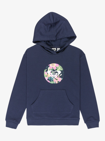 Rg Surf Hibiscus - Pullover Hoodie for Girls 4 - 16  ERGFT04016