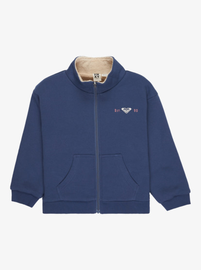Different Rythme - Zip Hoodie With Sherpa Lining for Girls 4-16  ERGFT04019
