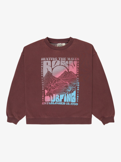 Lineup Brushed - Oversized Sweatshirt for Girls 4-16  ERGFT04021
