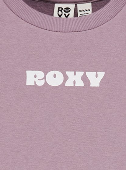 roxy, Surf Feeling Brushed - Sweatshirt for Girls 4-16, NIRVANA (pjq0) Surf Feeling Brushed - Sweatshirt for Girls 4-16  ERGFT04026