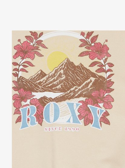 roxy, Morning Hike Brushed - Sweatshirt pour Fille 4-16, PARCHMENT (tec0) Morning Hike Brushed - Sweatshirt for Girls 4-16  ERGFT04027