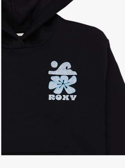 roxy, Surf Feeling Brushed - Hoodie for Girls 4-16, ANTHRACITE (kvj0) Surf Feeling Brushed - Hoodie for Girls 4-16  ERGFT04028