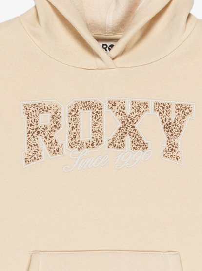 roxy, Surf Feeling Brushed Vt - Hoodie für Mädchen 4-16, PARCHMENT (tec0) Surf Feeling Brushed Vt - Long Sleeves Hoodie for Girls 4-16  ERGFT04033