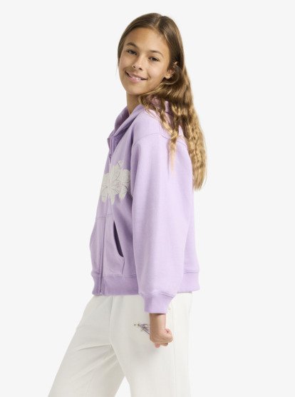Midnight Hike Brushed - Zip-Up Hoodie for Girls 4-16  ERGFT04039