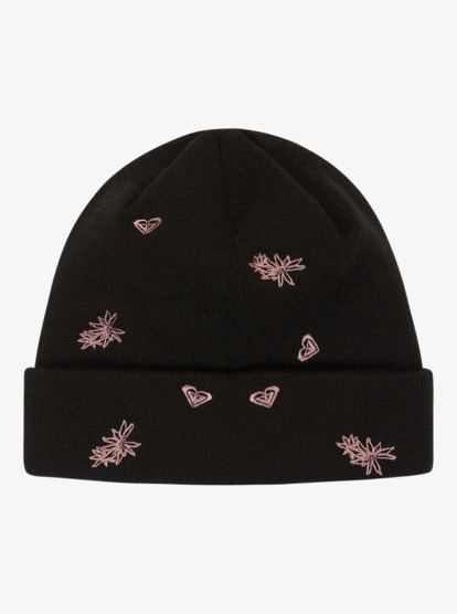 roxy, Hedda - Beanie for Girls, TRUE BLACK (kvj0) Hedda - Beanie for Girls  ERGHA03357