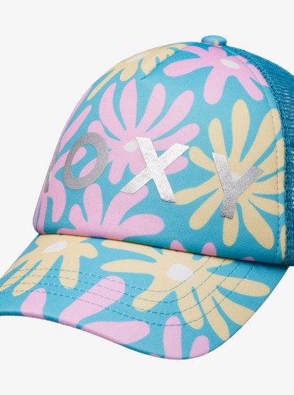 roxy, Honey Coconut - Trucker Cap for Girls, COASTAL SHADE FLIPPER (xgym) Honey Coconut - Trucker Cap for Girls  ERGHA03374