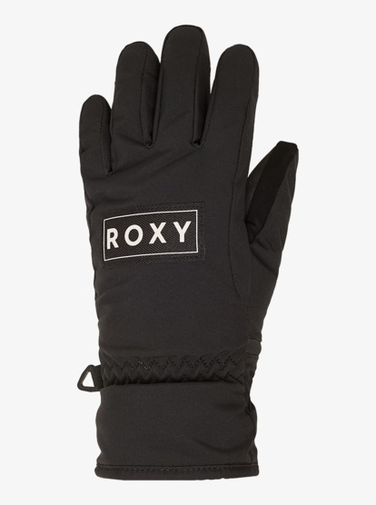 roxy, Freshfield Girl - Luvas de snow técnicas para raparigas, TRUE BLACK (kvj0) Freshfield Girl - Technical Snow Gloves for Girls  ERGHN03047