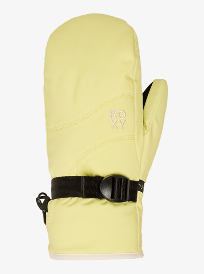 roxy, Roxy Jetty Girl Solid - Meias técnicas de snow para raparigas, YELLOW PEAR (yfk0) Roxy Jetty Girl Solid - Technical Snow Mittens for Girls  ERGHN03050