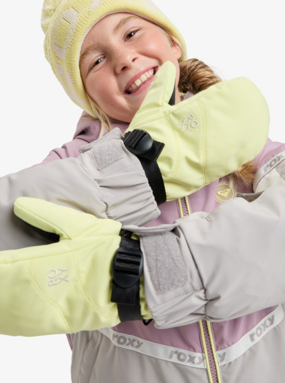 Roxy Jetty Girl Solid - Technical Snow Mittens for Girls  ERGHN03050