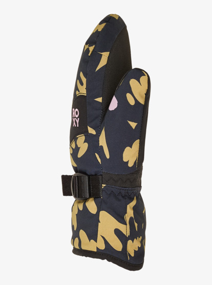 roxy, Roxy Jetty Girl - Technical Snow Mittens for Girls, FENNEL SEED BIG FLOWER RG (tmg2) Roxy Jetty Girl - Technical Snow Mittens for Girls  ERGHN03051