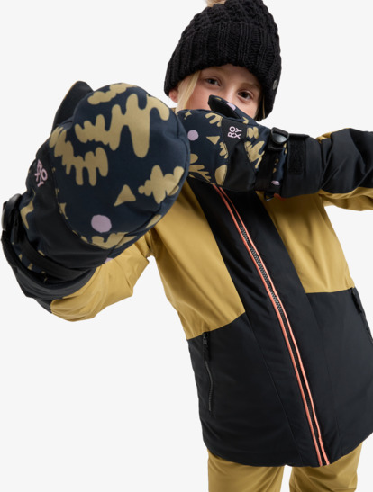 Roxy Jetty Girl - Technical Snow Mittens for Girls  ERGHN03051