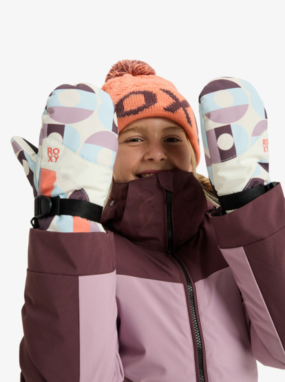 Roxy Jetty Girl - Technical Snow Mittens for Girls  ERGHN03051