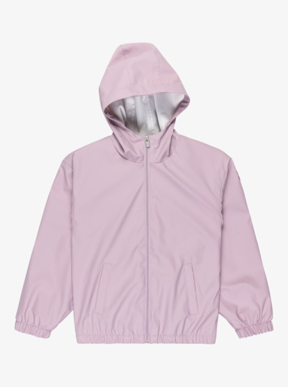 Thats Just Life - Short Relaxed Rain Coat for Girls 4-16  ERGJK03129