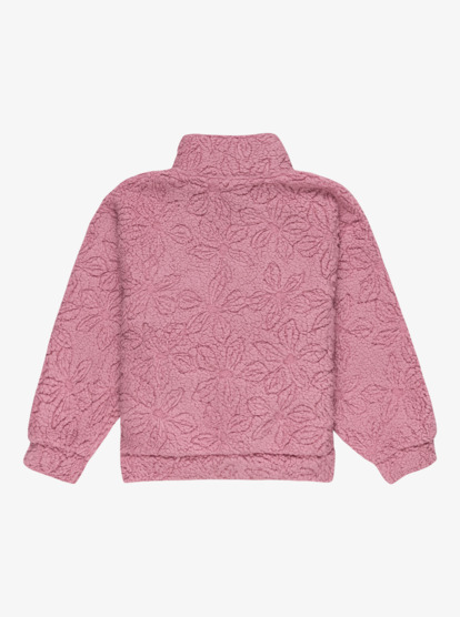 Having More Fun - Half Zip Polar Pullover for Girls 4 - 16  ERGPF03069