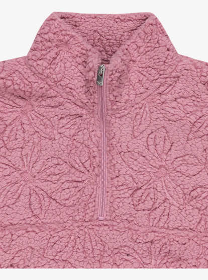 Having More Fun - Half Zip Polar Pullover for Girls 4 - 16  ERGPF03069