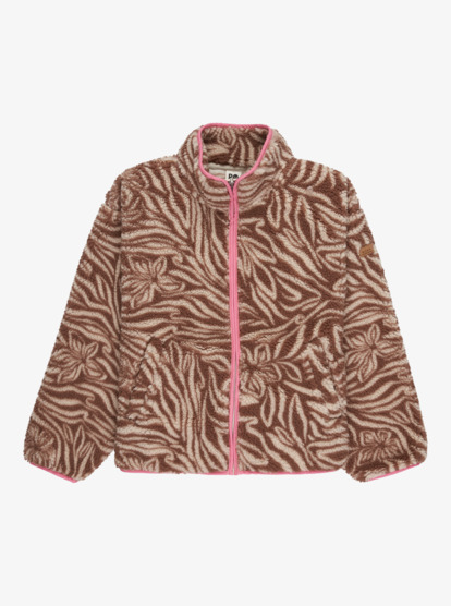 Like Electricity - Full Zip Relaxed Polar Fleece for Girls 4-16  ERGPF03084