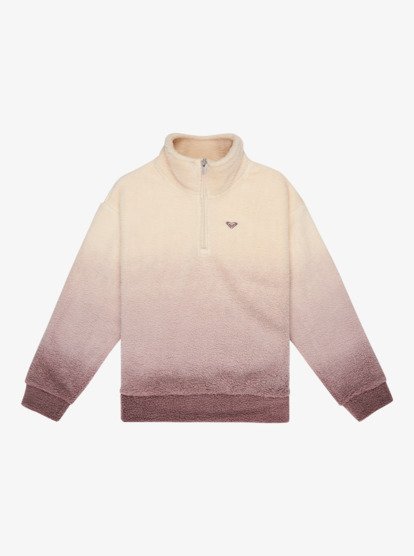 roxy, Calling All Mys Gradient - Half Zip Fleece for Girls 4-16, HUCKLEBERRY (rrf0) Calling All Mys Gradient - Half Zip Fleece for Girls 4-16  ERGPF03089