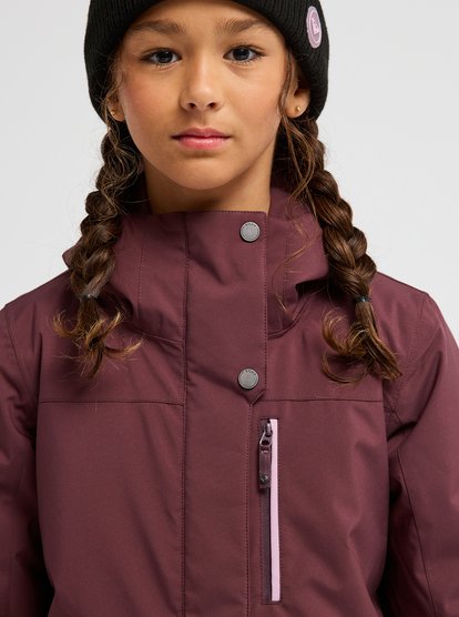 roxy, Dawnrae Parka - Technical Snow Jacket for Girls 8-16, HUCKLEBERRY (rrf0) Dawnrae Parka - Technical Snow Jacket for Girls 8-16  ERGTJ03190