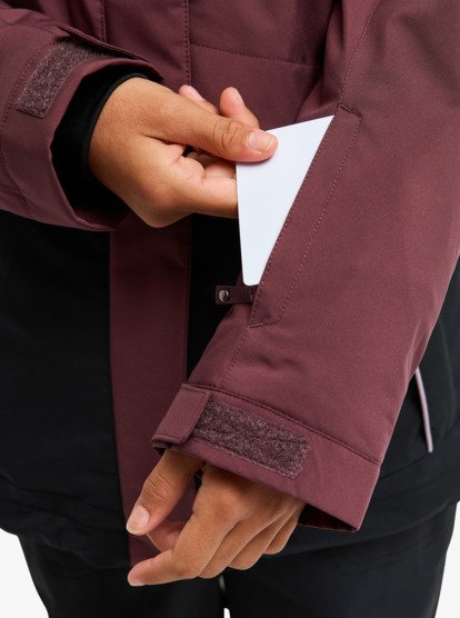 roxy, Dawnrae Parka - Technical Snow Jacket for Girls 8-16, HUCKLEBERRY (rrf0) Dawnrae Parka - Technical Snow Jacket for Girls 8-16  ERGTJ03190