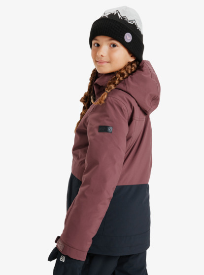 roxy, Dawnrae Parka - Technical Snow Jacket for Girls 8-16, HUCKLEBERRY (rrf0) Dawnrae Parka - Technical Snow Jacket for Girls 8-16  ERGTJ03190