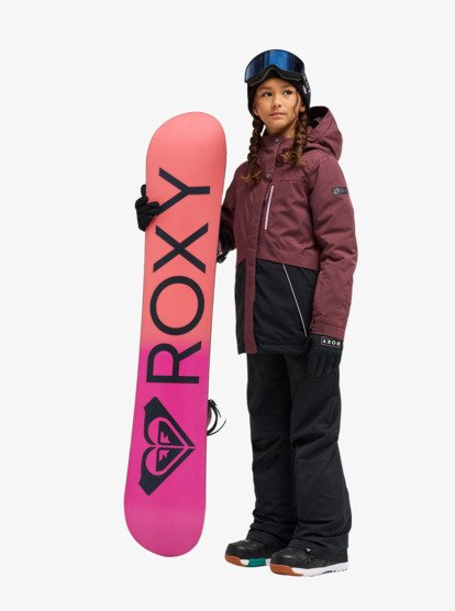 roxy, Dawnrae Parka - Technical Snow Jacket for Girls 8-16, HUCKLEBERRY (rrf0) Dawnrae Parka - Technical Snow Jacket for Girls 8-16  ERGTJ03190
