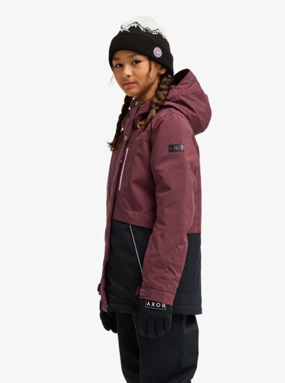 roxy, Dawnrae Parka - Technical Snow Jacket for Girls 8-16, HUCKLEBERRY (rrf0) Dawnrae Parka - Technical Snow Jacket for Girls 8-16  ERGTJ03190