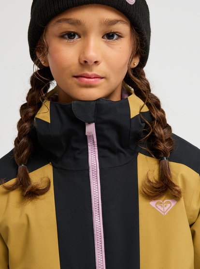 roxy, Dreamountains - Technical Snow Jacket for Girls 8-16, TRUE BLACK (kvj0) Dreamountains - Technical Snow Jacket for Girls 8-16  ERGTJ03193