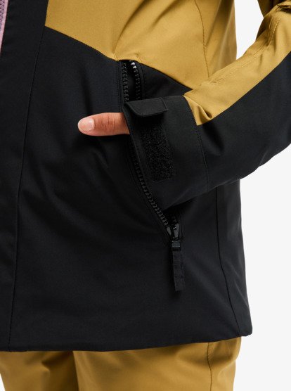 roxy, Dreamountains - Technical Snow Jacket for Girls 8-16, TRUE BLACK (kvj0) Dreamountains - Technical Snow Jacket for Girls 8-16  ERGTJ03193