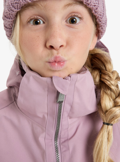 roxy, Meade - Technical Snow Jacket for Girls 8-16, DISCREET MAUVE (mgq0) Meade - Technical Snow Jacket for Girls 8-16  ERGTJ03196