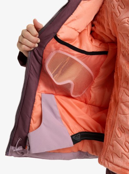 roxy, Free Jet Block - Technical Snow Jacket for Girls 8-16, DISCREET MAUVE (mgq0) Free Jet Block - Technical Snow Jacket for Girls 8-16  ERGTJ03197