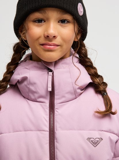 roxy, Snowyhill Puffy 10K - Technical Snow Jacket for Girls 8-16, DISCREET MAUVE (mgq0) Snowyhill Puffy 10K - Technical Snow Jacket for Girls 8-16  ERGTJ03205