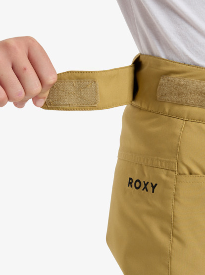 roxy, Backyard Girl - Calças técnicas de snow para raparigas 8-16, FENNEL SEED (tmg0) Backyard Girl - Technical Snow Pants for Girls 8-16  ERGTP03059