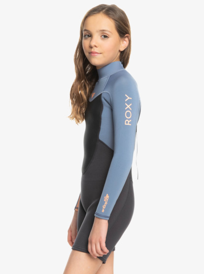 2/2mm Prologue - Long Sleeve Back Zip Springsuit for Girls  ERGW403025