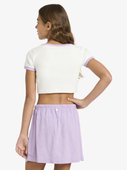 Over The Waves Mini - Elasticated Skirt for Girls 4-16  ERGWK03030