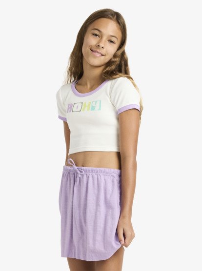 Over The Waves Mini - Elasticated Skirt for Girls 4-16  ERGWK03030