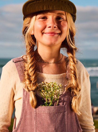 roxy, Baby Dune - Jardineiras de bombazina para raparigas 4-16, NIRVANA (pjq0) Baby Dune - Corduroy Dungarees for Girls 4-16  ERGWO03011