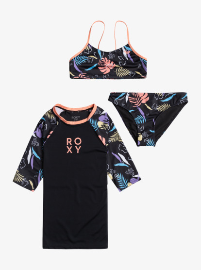 Active - Short Sleeve UPF 50 Rashguard Set for Girls 7 - 16  ERGWR03429